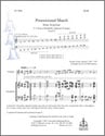 Processional March From Scipione Handbell sheet music cover